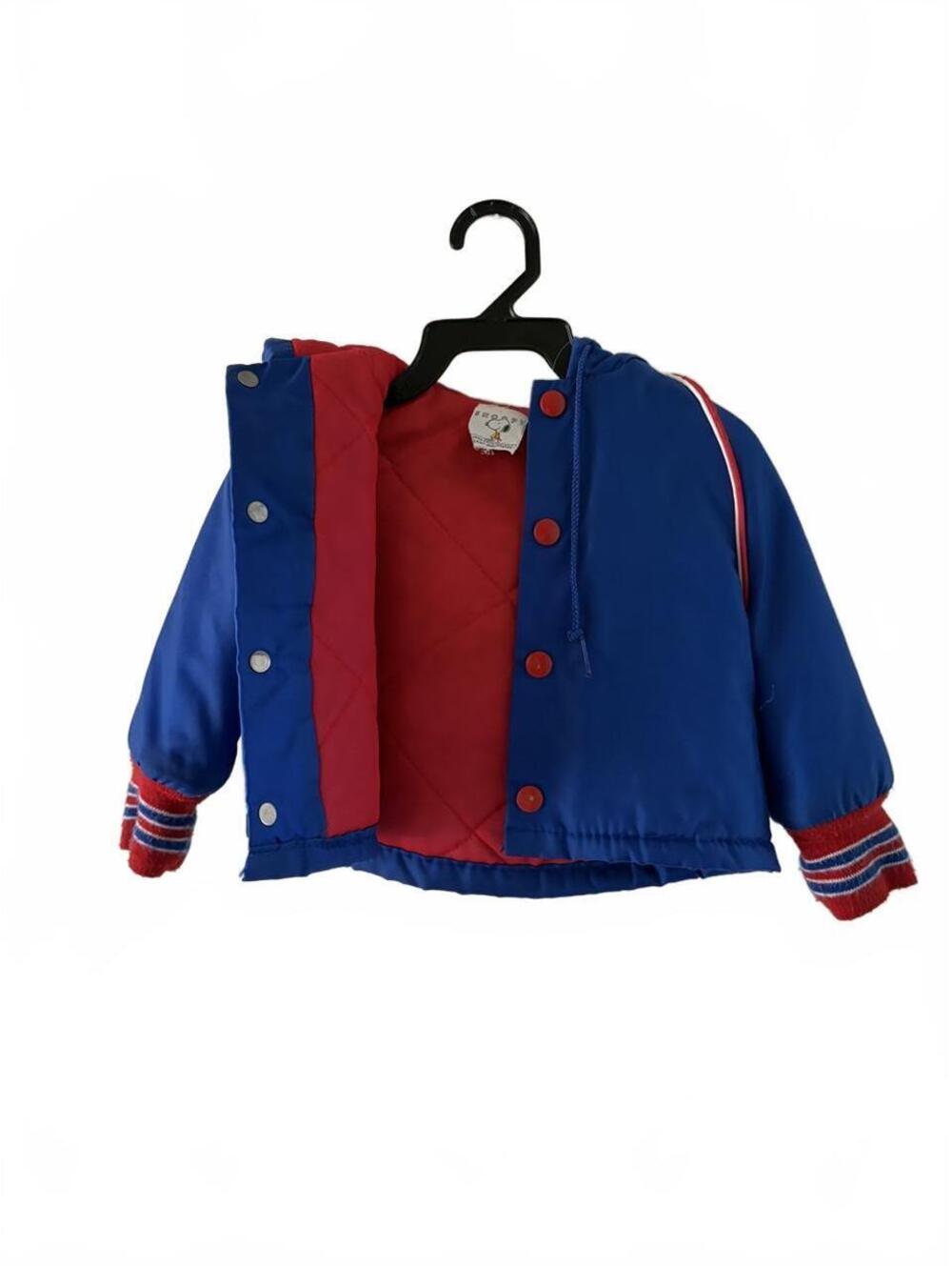 Peanuts Kid's Red Blue Jacket